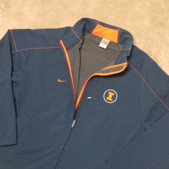 Nike Other - NIKE mens authentic Illinois University Jacket